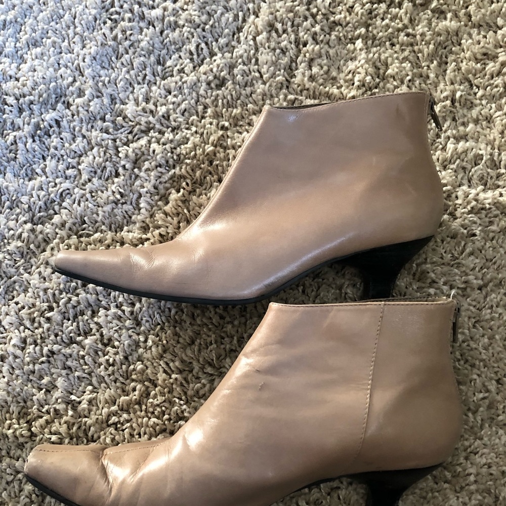Square toe booties - Picture 3 of 4